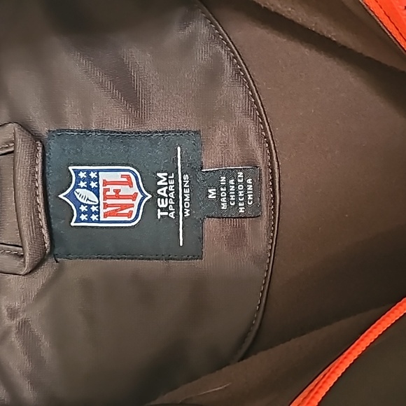 NFL Cleveland Browns Women's Medium Zip Up - Picture 2 of 5